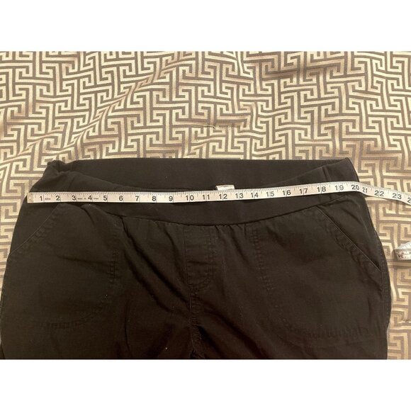 Oh Mamma! Maternity Black Pull On Pants Sz XL - Picture 5 of 12
